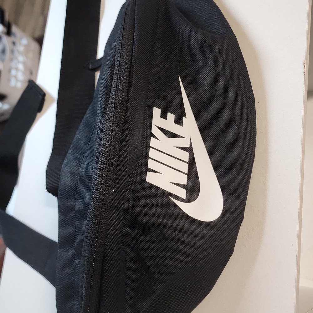 Nike Black and White Belt Bag